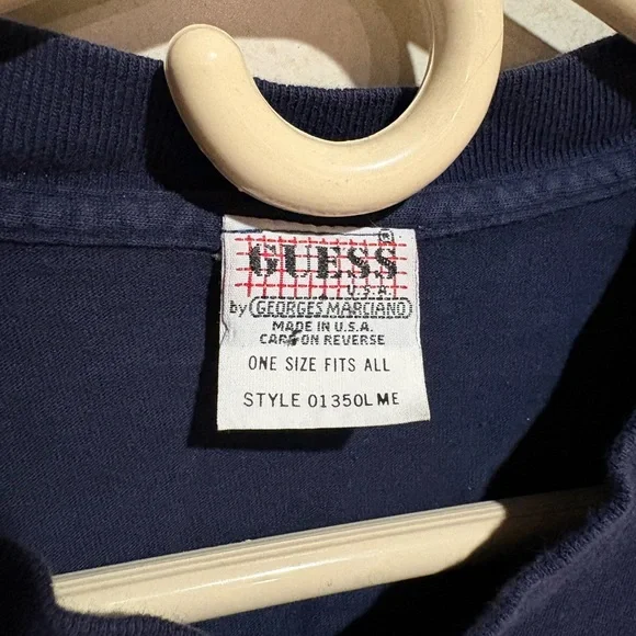 Guess Dark Blue Short Sleeve Tee - Picture 4 of 4